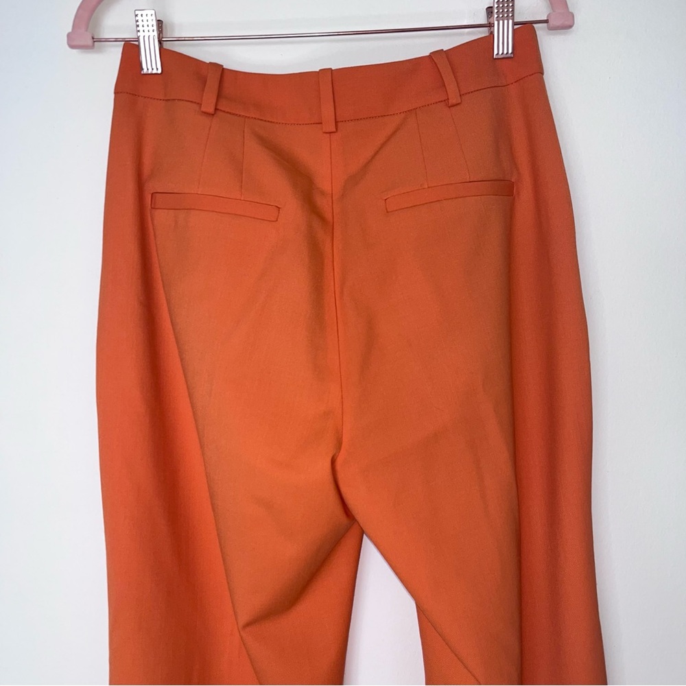 & Other Stories Trousers Size 6 Career Orange Office Workeear - Picture 7 of 10